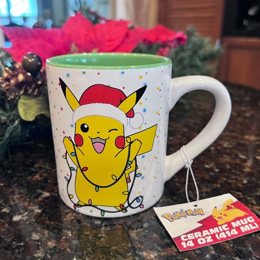 NWT Pokémon Pikachu Christmas Mug